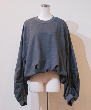 【10月商品】バルーンヘムスウェットプルオーバー