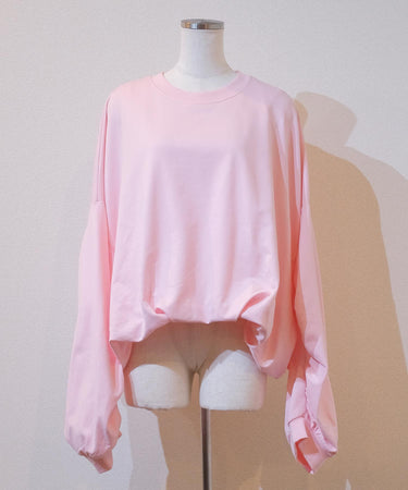 【10月商品】バルーンヘムスウェットプルオーバー